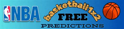 basketball predictions 1x2|NBA Predictions .